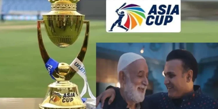 ind vs pak uproar over sports promo of asia cup focusing india pakistan sehwag also targeted