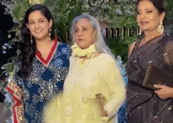 Jaya Bachchan changed her style for the paparazzi | पैपराजी के लिए बदला जया बच्चन का अंदाज: कैमरे के सामने मुस्कुराती और पोज करते दिखीं, बोलीं- चोरी-छिपे फोटो लेना मुझे पसंद नहीं