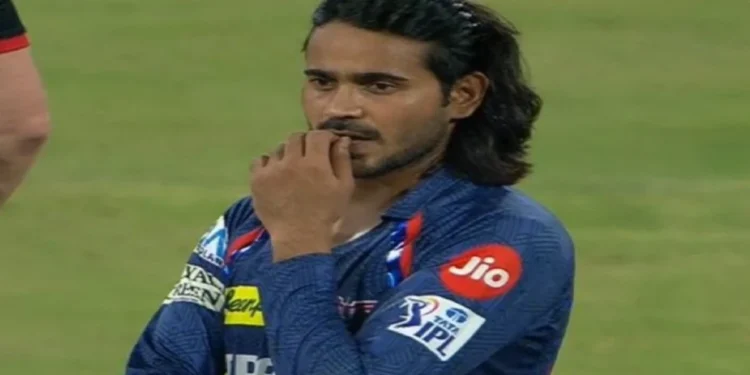 digvesh rathi bouncer attack dpl 2025 simarjeet singh