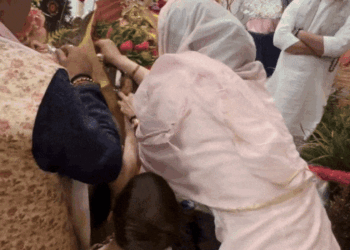 Punjab Kings owner Bollywood actress celebrated Janmashtami at Valley Hindu Temple in Lance Angeles update | प्रीति जिंटा ने अमेरिका में जन्माष्टमी मनाई: पंजाबी सूट में मंदिर पहुंचीं, टेंपल कमेटी ने सम्मानित किया, बड़ी संख्या में भारतीय समुदाय रहे मौजूद – Punjab News