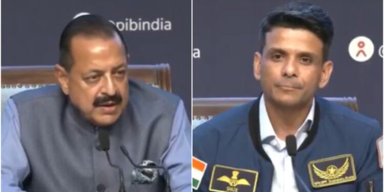 ‘अंतरिक्ष से आज भी भारत सारे जहां से अच्छा दिखता है’, प्रेस कॉन्फ्रेंस में बोले शुभांशु शुक्ला