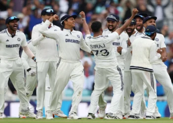 india win oval test by 6 run against england anderson tendulkar trophy 2 2 siraj prasidh krishna