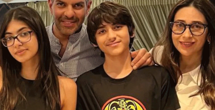 Priya was seen for the first time after Sanjay Kapoor’s death | संजय कपूर के निधन के बाद पहली बार दिखीं प्रिया: ACMA एनुअल कन्वेंशन में हुईं शामिल; करिश्मा कपूर के बच्चों के साथ चल रहा संपत्ति विवाद