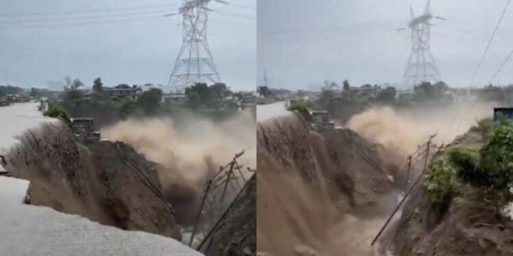 देहरादून में कुदरत का कहर, भारी बारिश में नेशनल हाइवे पर बना पुल टूटकर बहा; देखें VIDEO