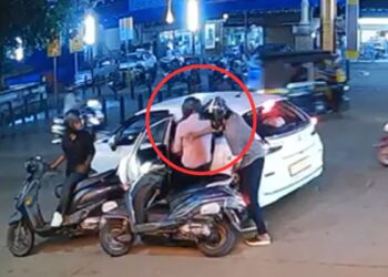 VIDEO: युवक से बीच सड़क पर 1.5 करोड़ रुपए का सोना लूटा, फिल्मी स्टाइल में किया किडनैप