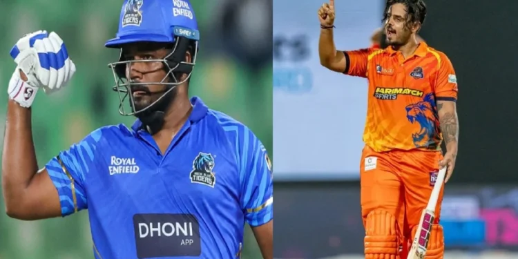 nitish rana on sanju samson and vaibhav suryavanshi age jofra rcher dpl 2025