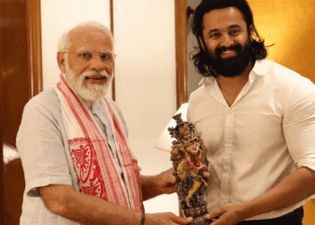 PM Modi’s biopic ‘Maa Vande’ announced on his birthday | जन्मदिन पर पीएम मोदी की बायोपिक ‘मां वंदे’ का ऐलान: फिल्म ‘मार्को’ के एक्टर उन्नी मुकुंदन निभाएंगे पीएम का रोल