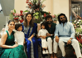 Ram Charan is going to become a father for the second time., announce good news with god bharai video of wife | दूसरी बार पिता बनने वाले हैं राम चरण: पत्नी उपासना की गोद भराई हुई, चिरंजीवी भी साथ नजर आए, दिवाली के मौके पर की अनाउंसमेंट