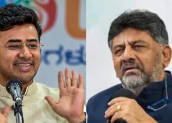 “43000 करोड़ की टनल सिर्फ शादी कराने के लिए बना रहे”, DK शिवकुमार पर तेजस्वी सूर्या का तीखा हमला