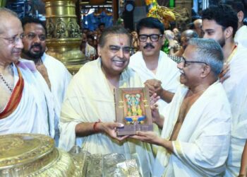 मुकेश अंबानी ने तिरुमाला में आधुनिक रसोई बनवाने की घोषणा की, प्रति दिन 2 लाख से ज्यादा लोगों को मिलेगा पवित्र भोजन