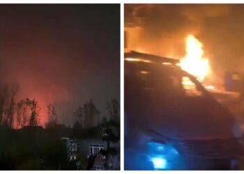 VIDEO: श्रीनगर के नौगाम पुलिस स्टेशन में भीषण ब्लास्ट, धमाके की आवाज दूर तक सुनाई दी, कई लोगों की मौत की आशंका