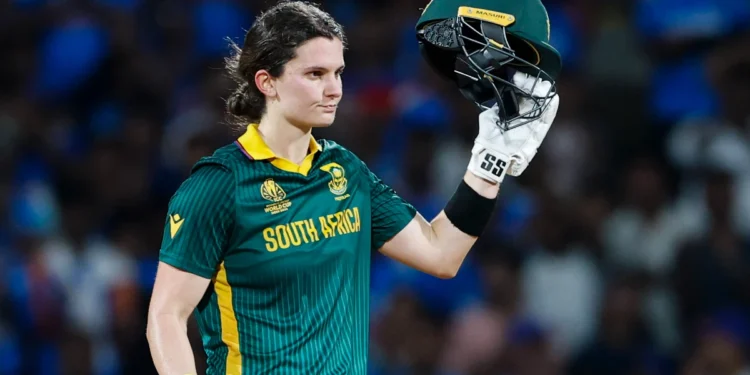 laura wolvaardt was named icc player of the month for october 2025