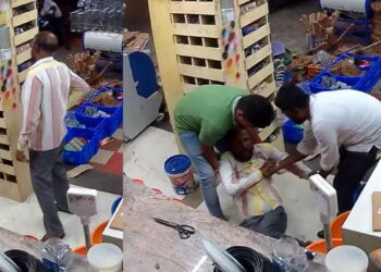 दुकान में खड़े-खड़े शख्स को आया हार्ट अटैक, हुई मौत; सामने आया CCTV फुटेज