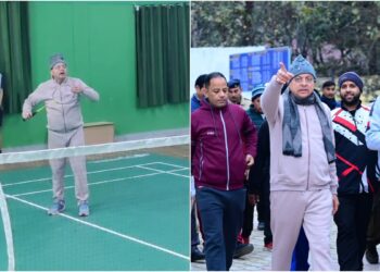 सीएम पुष्कर सिंह धामी ने बागेश्वर में विकास कार्यों का लिया जायजा, बैडमिंटन भी खेला, कहा- यहां विकास की हैं अपार संभावनाएं