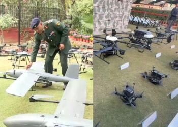 विराट, त्रिशूल और वज्र…, भारत ने दिखाई लड़ाकू ड्रोन्स की ताकत, देखें Video