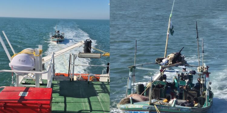 भारत ने पाकिस्तान पर कर दी बड़ी कार्रवाई, नौका को किया जब्त, 11 लोग भी गिरफ्तार