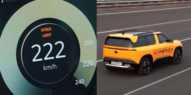 Tata Sierra ने पकड़ी 222 km/h की तूफानी रफ्तार, टेस्टिंग के दौरान दिखा इंजन का ‘रौद्र रूप’- देखें VIDEO