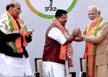 बीजेपी अध्यक्ष बनते ही एक्शन मोड में आए नितिन नवीन, विनोद तावड़े, राम माधव, सतीश पुनिया को सौंपी ये जिम्मेदारी