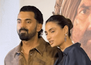 'बॉर्डर 2' की स्पेशल स्क्रीनिंग में पहुंचे आर्यन खान:अथिया शेट्टी पति केएल राहुल के साथ दिखीं, क्रिकेटर यशस्वी जायसवाल भी इवेंट में शामिल हुए