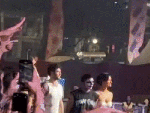 डेटिंग की अफवाहों के बीच फिर साथ दिखे दिशा–तलविंदर:लोलापालूजा म्यूजिक फेस्टिवल में दोनों एक-दूसरे का हाथ पकड़े नजर आए