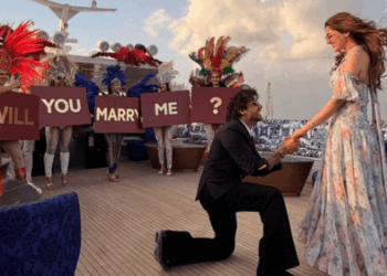 Nupur Sanon gets engaged to boyfriend Stebin, kriti sanon gets emotional said, i will cry alot | नूपुर सेनन ने की बॉयफ्रेंड स्टेबिन से सगाई: भावुक होकर बहन कृति बोलीं- मैं बहुत रोने वाली हूं, 11 जनवरी को उदयपुर में होगी शादी