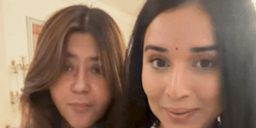 एकता कपूर से मिलीं बिग बॉस 19 फेम तान्या मित्तल:इंस्टाग्राम पर शेयर की वीडियो, बोलीं- मैं हीरोइन बन जाऊंगी?