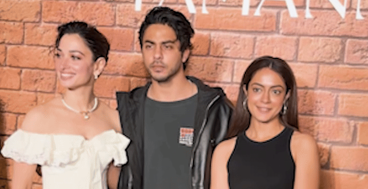 तमन्ना भाटिया के स्टोर लॉन्च में पहुंचे आर्यन खान:सामंथा रुथप्रभू, सिद्धार्थ मल्होत्रा, पूजा हेगड़े समेत कई फिल्मी सितारों ने की शिरकत