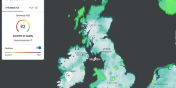 is the air around you safe or dangerous google maps will give you an instant answer