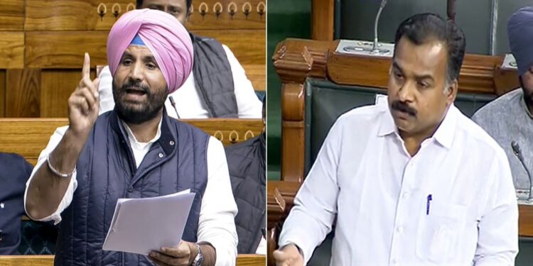 लोकसभा स्पीकर पर कागज फेंकने वाले 8 सांसदों के खिलाफ एक्शन, पूरे सत्र के लिए सस्पेंड