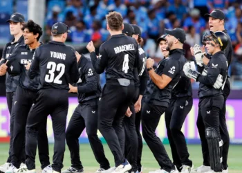 t20 world cup uae 173 runs fell short new zealand won the match with a record partnership