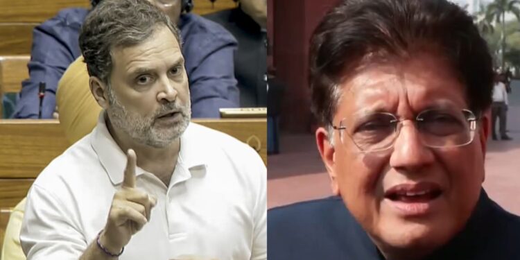 राहुल गांधी के किसानों को लेकर दिए बयान पर बवाल, वाणिज्य मंत्री पीयूष गोयल ने किया सरकार का बचाव, जानें क्या कहा