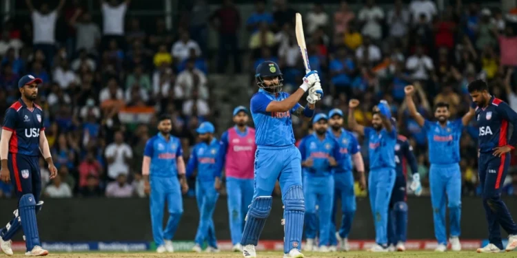 T20 World Cup: Suryakumar Yadav की तूफानी पारी ने बचाई लाज, Team India ने USA को 29 रन से हराया।