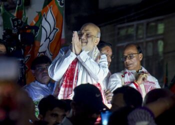 ‘असम में तीसरी बार प्रचंड बहुमत से बनेगी बीजेपी सरकार’, गुवाहाटी में गरजे अमित शाह