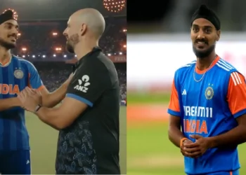 Arshdeep Singh पर ICC ने लगाया जुर्माना, फाइनल में डैरिल मिचेल को गेंद मारने की मिली सजा