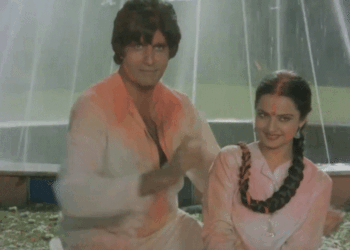 Amitabh Bachchan & Rekhas Silsila Song Rang Barse