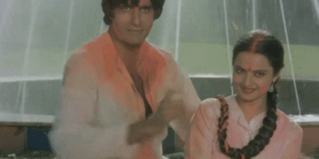 Amitabh Bachchan & Rekhas Silsila Song Rang Barse