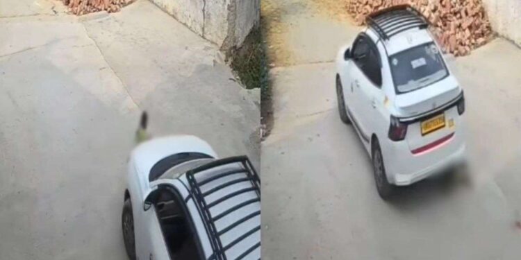 देहरादून में बच्चे के ऊपर से निकली कार, दुर्घटना CCTV में हुई कैद; Video देख कांप जाएगी रूह