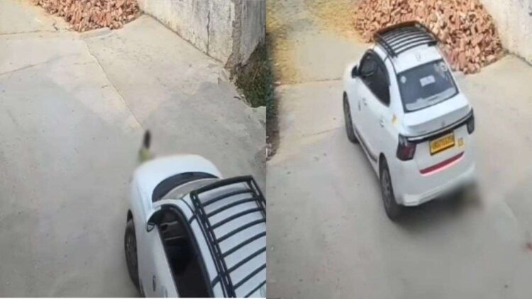 देहरादून में बच्चे के ऊपर से निकली कार, दुर्घटना CCTV में हुई कैद; Video देख कांप जाएगी रूह