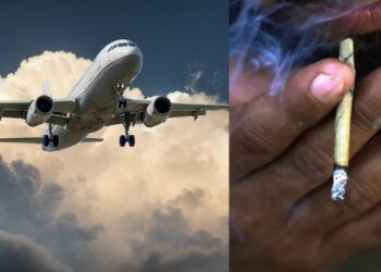 उड़ान के दौरान विमान के शौचालय में बीड़ी जलाकर बैठ गया यात्री, मच गया हड़कंप