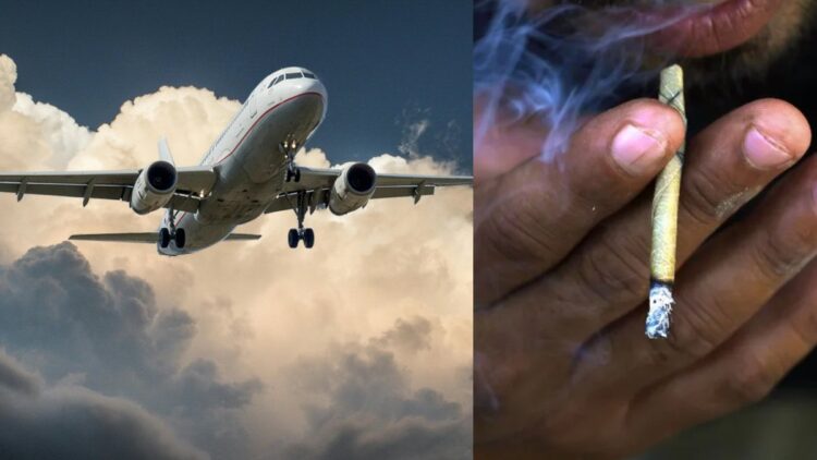 उड़ान के दौरान विमान के शौचालय में बीड़ी जलाकर बैठ गया यात्री, मच गया हड़कंप