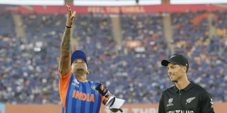 IND vs NZ Final: टॉस गंवाने के बाद भी खुश हैं कप्तान सूर्यकुमार यादव, टी20 वर्ल्ड कप में बना ये रिकॉर्ड