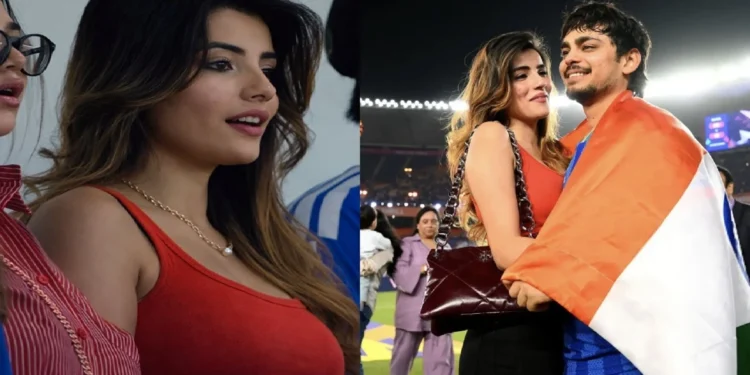 know who is ishan kishan girlfriend aditi hundia photo and video viral