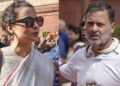 ‘टपोरी की तरह व्यवहार करते हैं राहुल गांधी, उन्हें अपनी बहन से सीखना चाहिए’, बोलीं कंगना रनौत