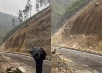 Video: हिमाचल में हिमपात जारी, कई इलाकों में भूस्खलन, मंडी-कुल्लू सड़क मार्ग बंद, लगा लंबा जाम