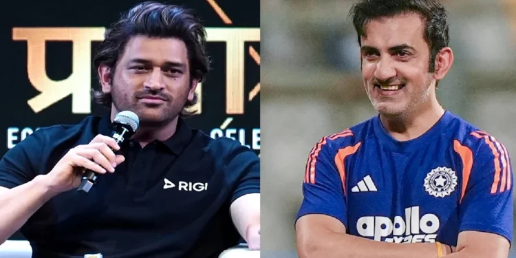 'कोच साहब..,' एमएस धोनी के पोस्ट पर गौतम गंभीर ने दिया ऐसा जवाब, लोग रह गए हैरान