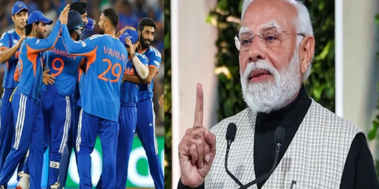 india become champions of t20 world cup 2026 pm modi congratulates team india