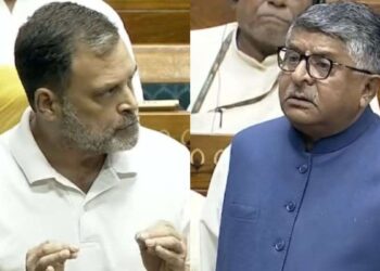 Rahul Gandhi vs Ravi Shankar Prasad, Lok Sabha debate news, Om Birla no confidence motion राहुल गांधी के आरोपों पर रविशंकर प्रसाद ने किया करारा पलटवार, संसद में देखने को मिली गरमागरम बहस