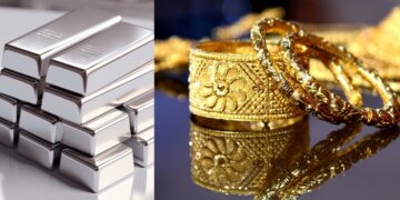 एक झटके में ₹6,000 प्रति किलोग्राम सस्ती हो गई चांदी, जानें प्रति 10 ग्राम सोना कितने पर रहा