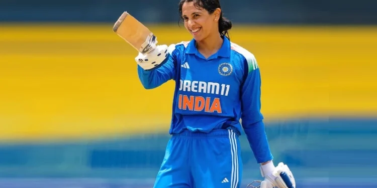 Smriti Mandhana की 'द हंड्रे़ड' में धमाकेदार एंट्री, 50,000 पाउंड में मैनचेस्टर सुपर जायंट्स ने खरीदा
