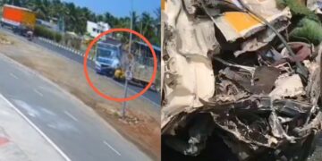 Video: सरकारी बस ने दो वाहनों को रौंदा, 8 की मौके पर मौत, CCTV में कैद हुई दर्दनाक घटना